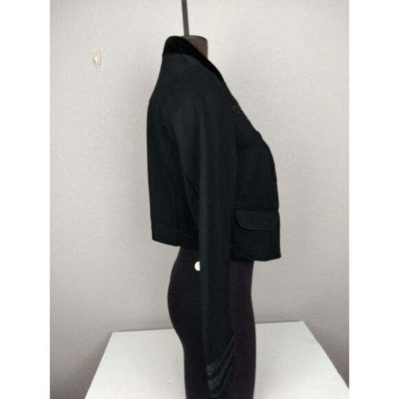 TORRID EMBELLISHED STRETCH MILITARY JACKET Size 00 (M/L) - Picture 3 of 10